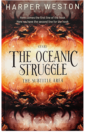 Pre Made Book Cover Asphalt