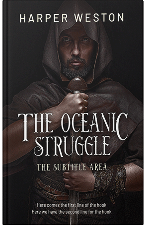 Premade Book Cover Cocoa Brown