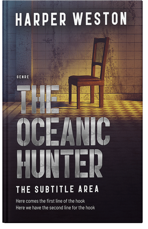 Front view of Premade Horror Book Cover - Mongoose