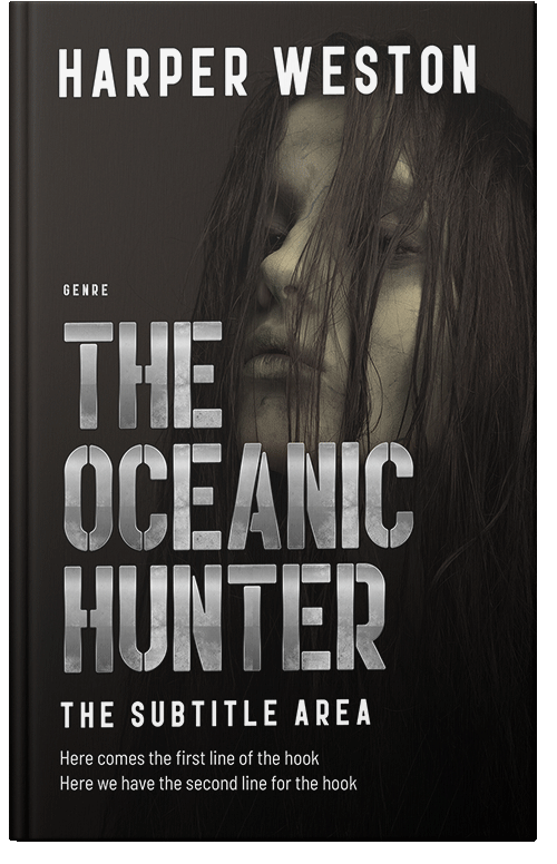 Front view of Premade Fantasy Book Cover - Zeus