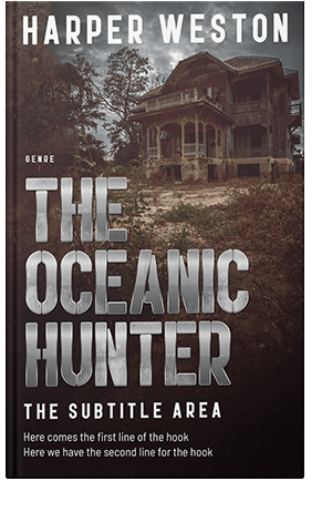 Pre Made Book Cover Cocoa Brown