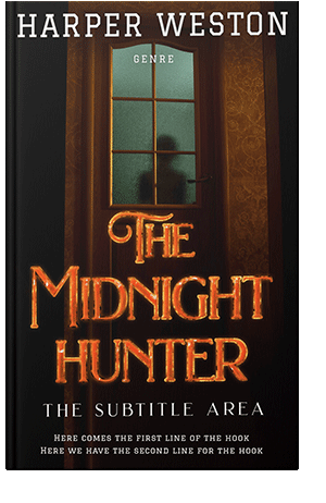 Pre Made Book Cover Asphalt