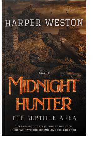 Pre Made Book Cover Asphalt