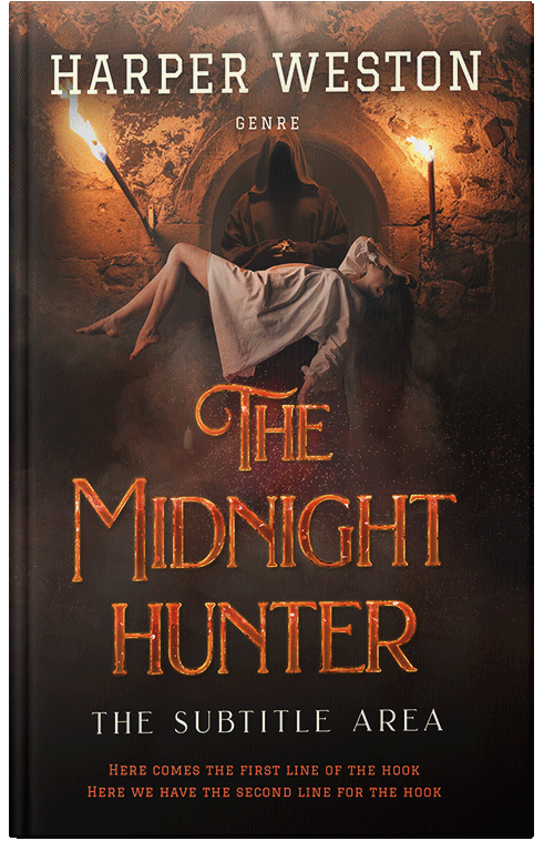 Front view of Premade Fantasy Book Cover - Eternity