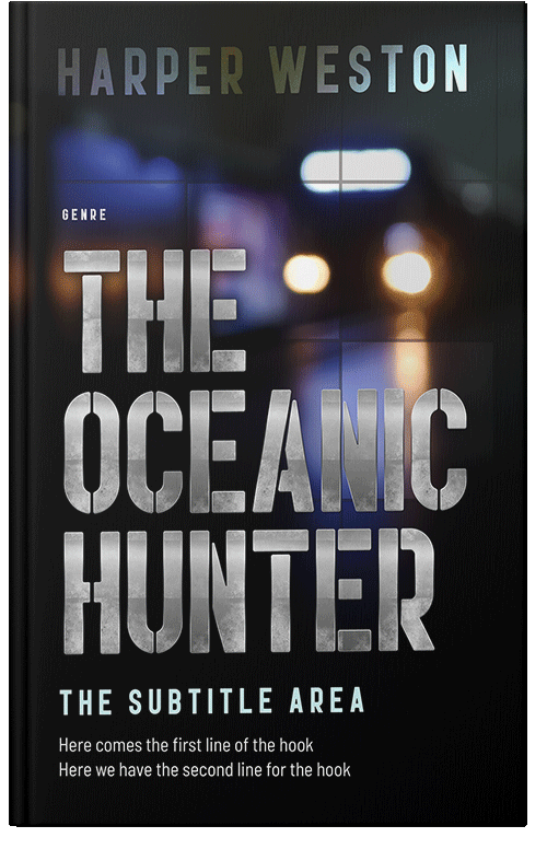 Front view of Premade Mystery & Thriller & Suspense Book Cover - Cotton Seed