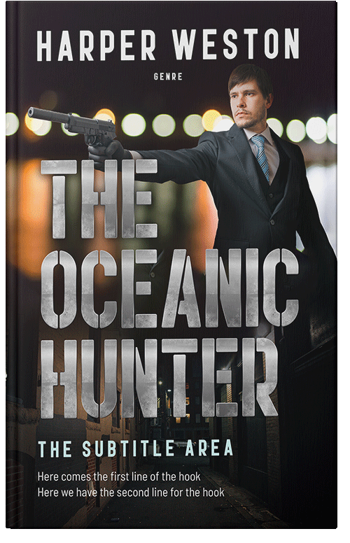 Front view of Premade Mystery & Thriller & Suspense Book Cover - Tea