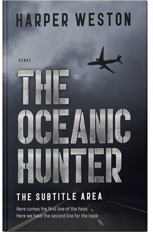 Front view of Premade Mystery & Thriller & Suspense Book Cover - Charade