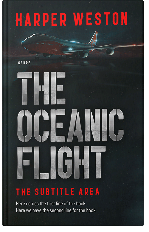 Front view of Premade Mystery & Thriller & Suspense Book Cover - Quicksand