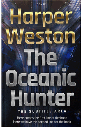 Pre Made Book Cover Coral Reef