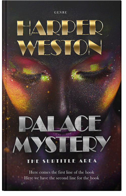 Front view of Premade Fantasy Book Cover - Cocoa Brown