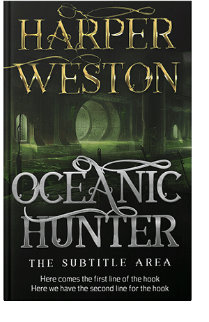 Pre Made Book Cover Marshland