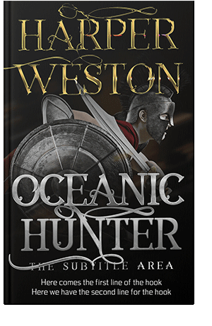 Pre Made Book Cover Taupe Gray