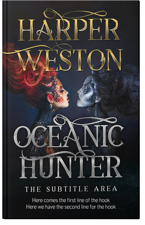 Front view of Premade Fantasy Book Cover - Cinder