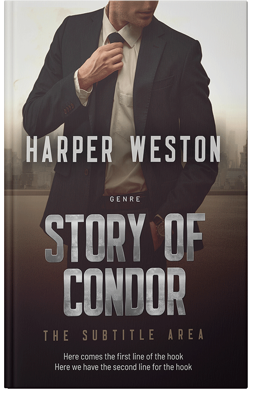 Front view of Premade Mystery & Thriller & Suspense Book Cover - Cloud