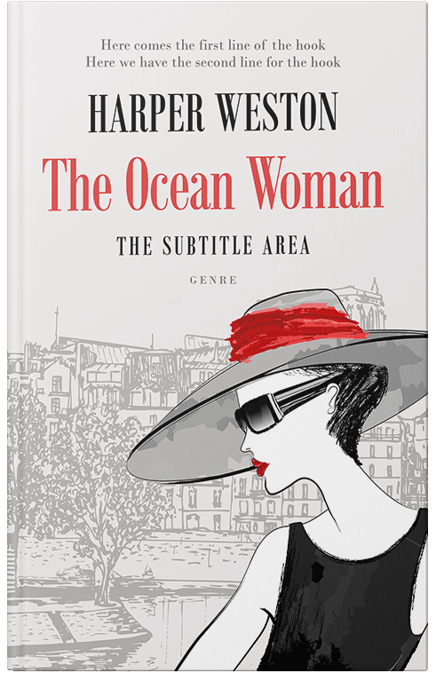 Front view of Premade Chick Lit Book Cover - Mercury