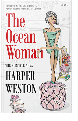 Pre Made Book Cover Pearl Bush