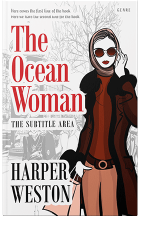 Pre Made Book Cover Crowshead