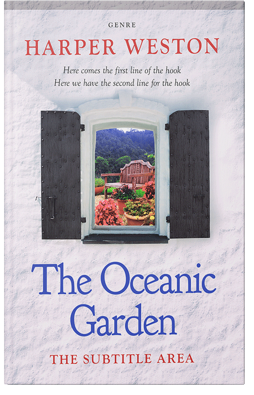 Front view of Premade Literary Fiction Book Cover - Gun Powder