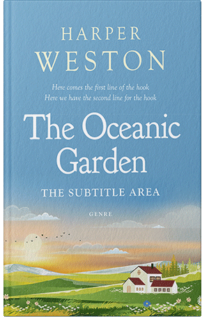 Premade Book Cover Glacier