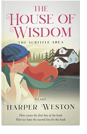 Pre Made Book Cover White Rock