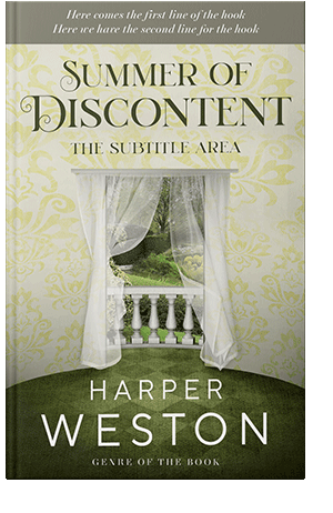 Pre Made Book Cover Sisal