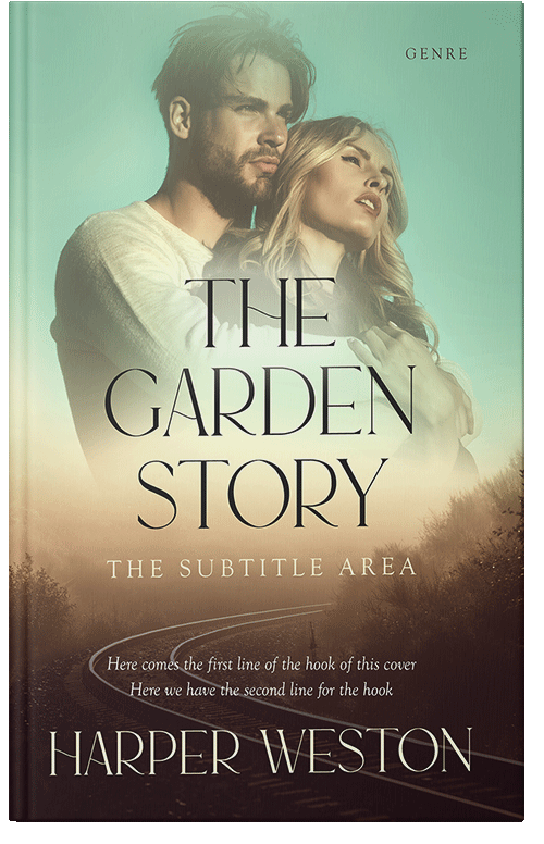 Front view of Premade Erotica Book Cover - Coriander