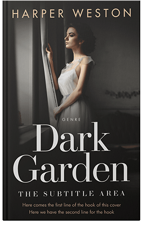 Pre Made Book Cover Cod Gray