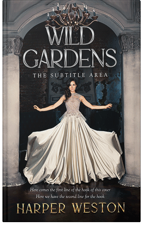 Premade Book Cover Soft Amber