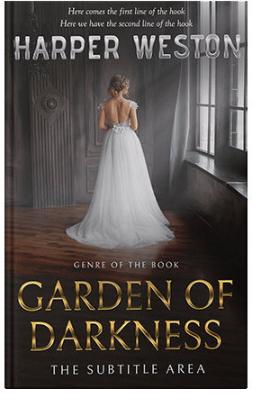 Pre Made Book Cover Cocoa Brown