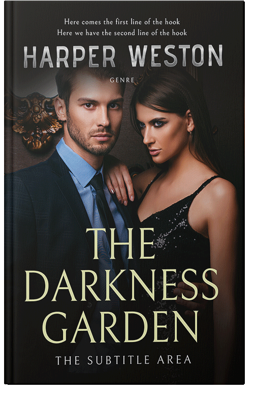 Front view of Premade Romance Book Cover - Quicksand