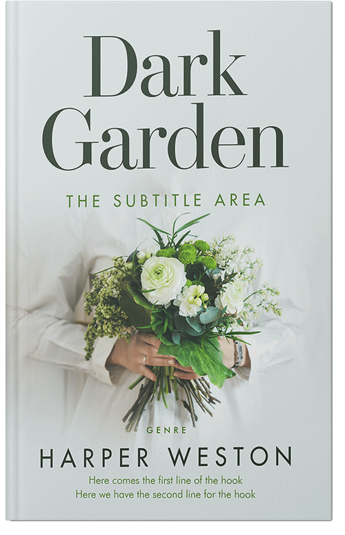 Front view of Premade Romance Book Cover - Conch