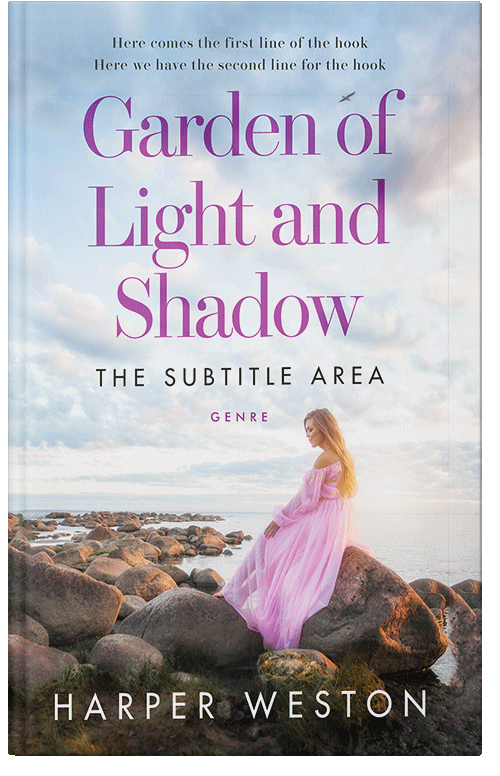 Front view of Premade Romance Book Cover - Athens Gray