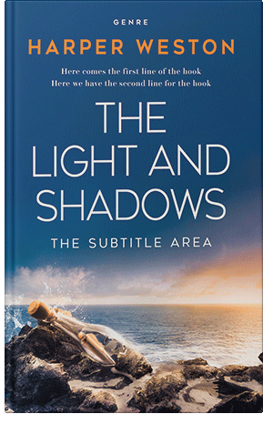 Premade Book Cover Vanilla