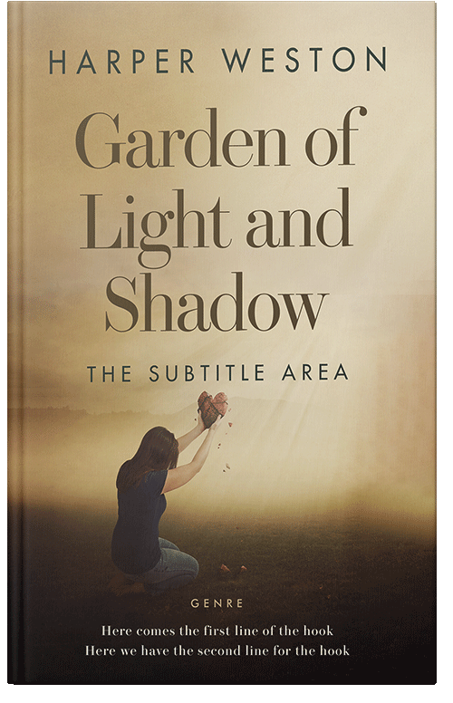 Front view of Premade Religion & Spirituality Book Cover - Sorrell Brown