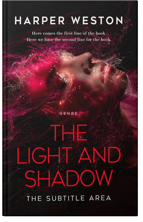 Front view of Premade Mystery & Thriller & Suspense Book Cover - Chestnut Rose