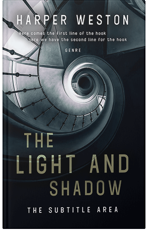 Premade Book Cover French Gray