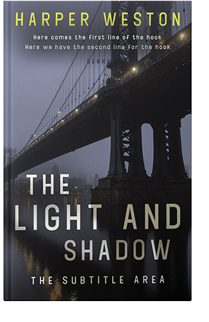 Pre Made Book Cover Shark