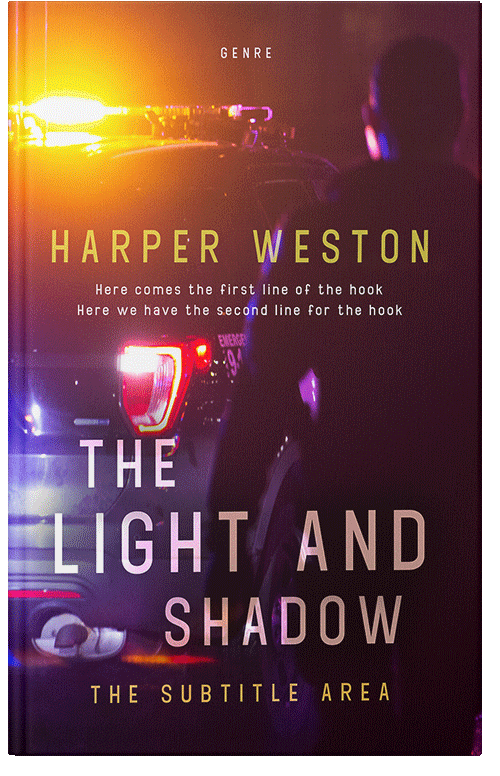 Front view of Premade Mystery & Thriller & Suspense Book Cover - Heath
