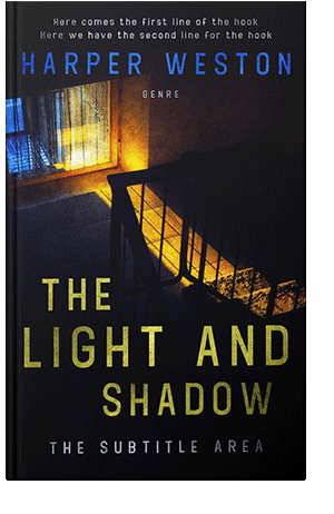 Pre Made Book Cover Cinder