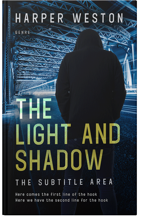 Front view of Premade Mystery & Thriller & Suspense Book Cover - Firefly