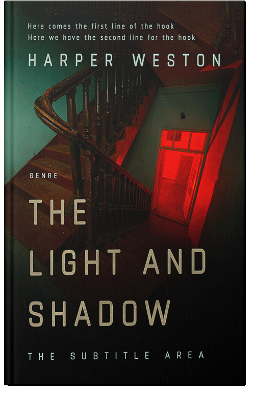 Front view of Premade Mystery & Thriller & Suspense Book Cover - Eternity