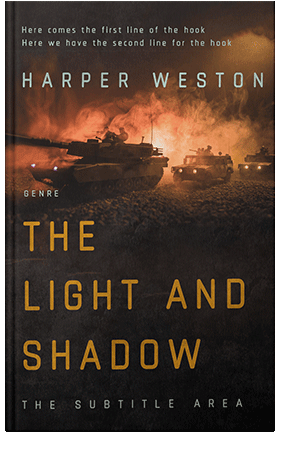 Pre Made Book Cover Night Rider