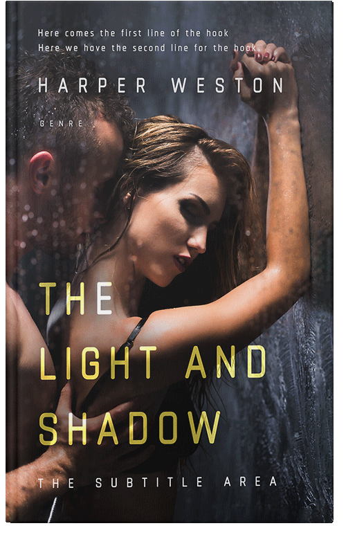 Front view of Premade Erotica Book Cover - Thunder