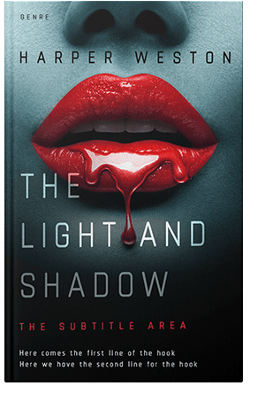 Pre Made Book Cover Turkish Rose