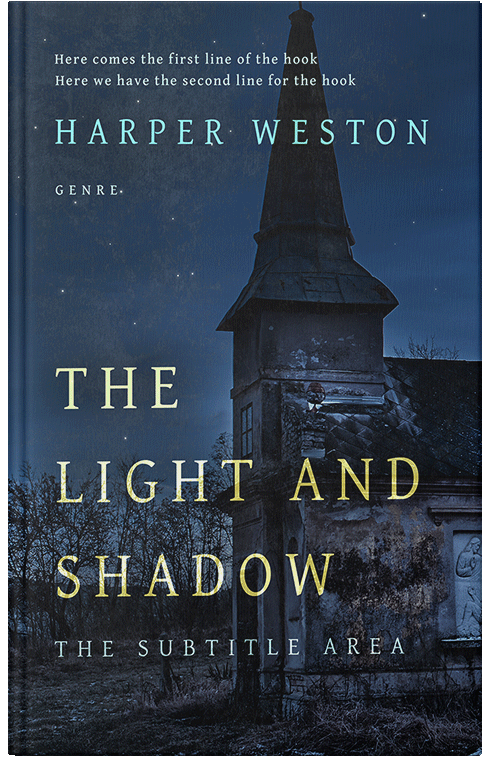 Front view of Premade Horror Book Cover - Big Stone