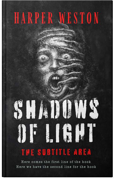 Front view of Premade Fantasy Book Cover - Woodsmoke