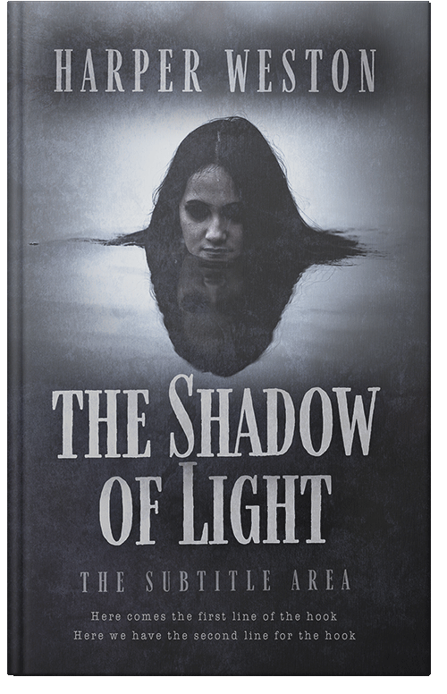 Front view of Premade Horror Book Cover - Tuna