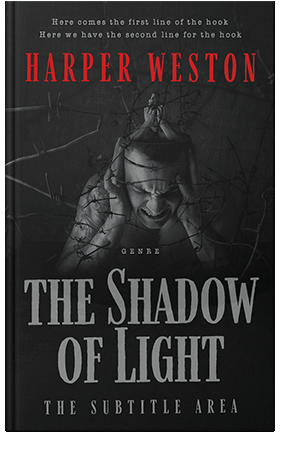 Pre Made Book Cover Cod Gray