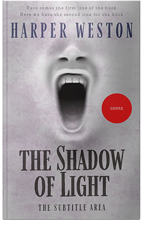 Pre Made Book Cover Pale Slate