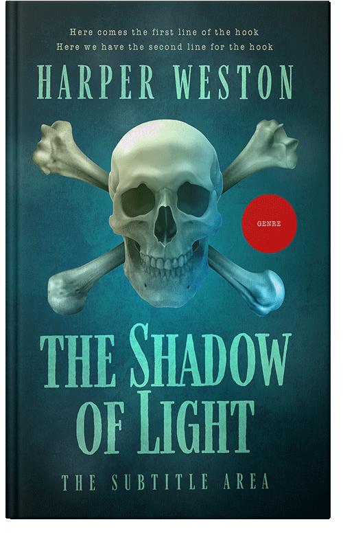 Front view of Premade Horror Book Cover - Tarawera